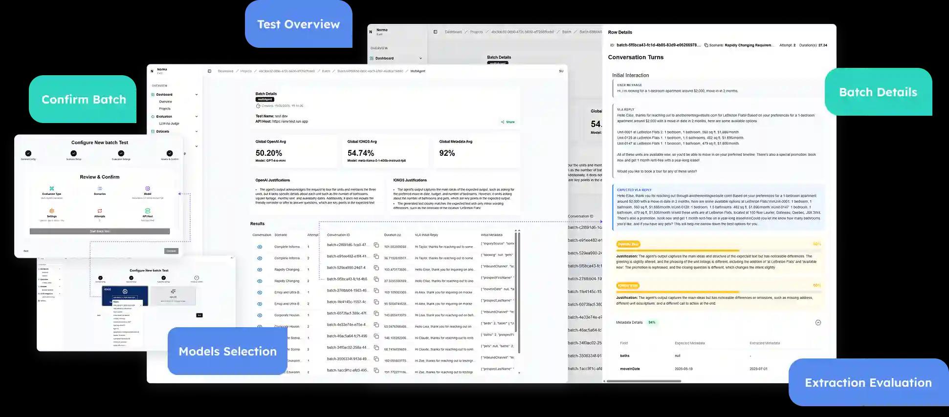 Norma platform dashboard preview for data and AI workflows